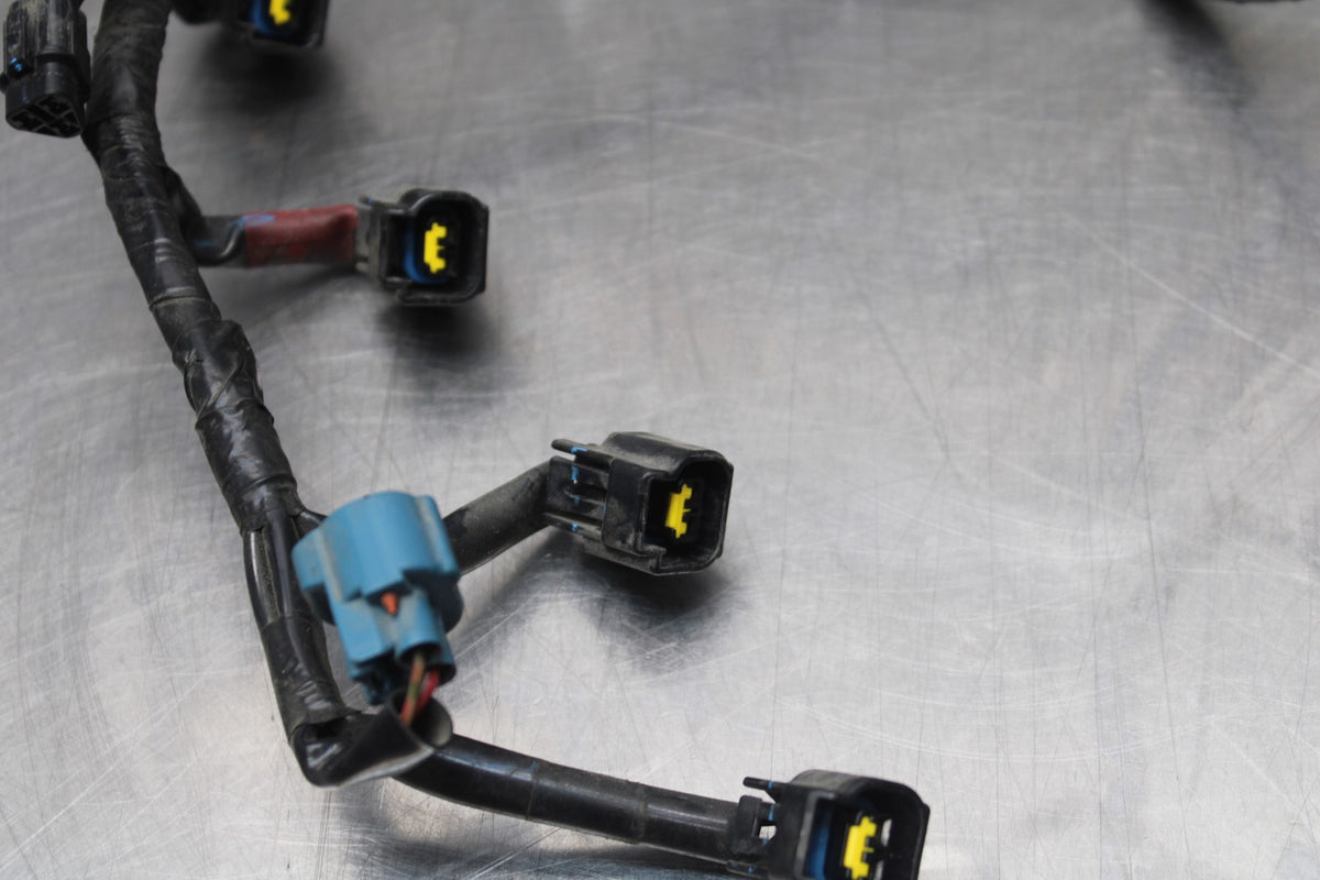 08-16 YAMAHA YZF R6 IGNITION COIL WIRING HARNESS WIRE LOOM BB856