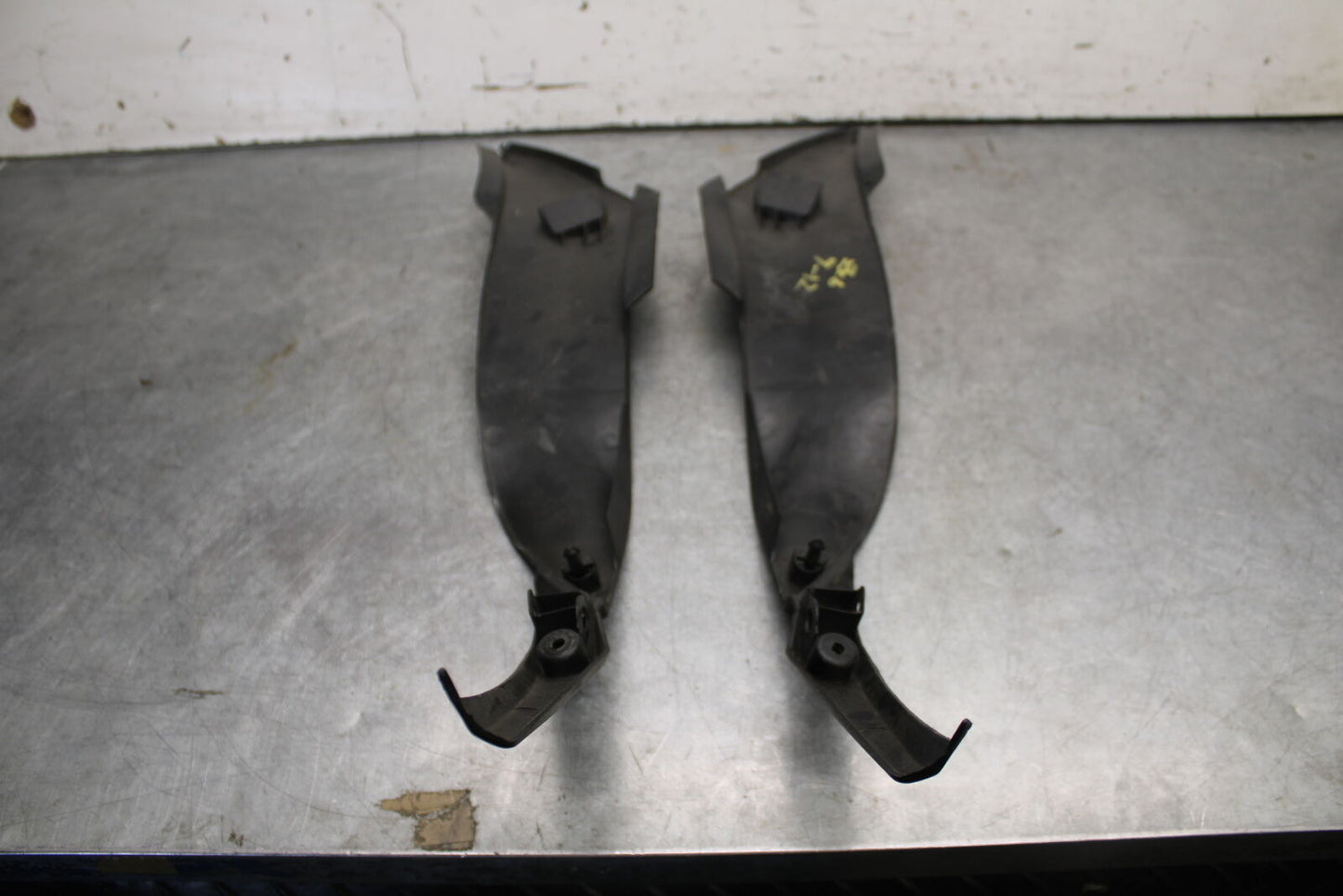 09-12 KAWASAKI NINJA ZX6R RIGHT LEFT TANK PANELS COVERS TRIM SET COWLS BB656