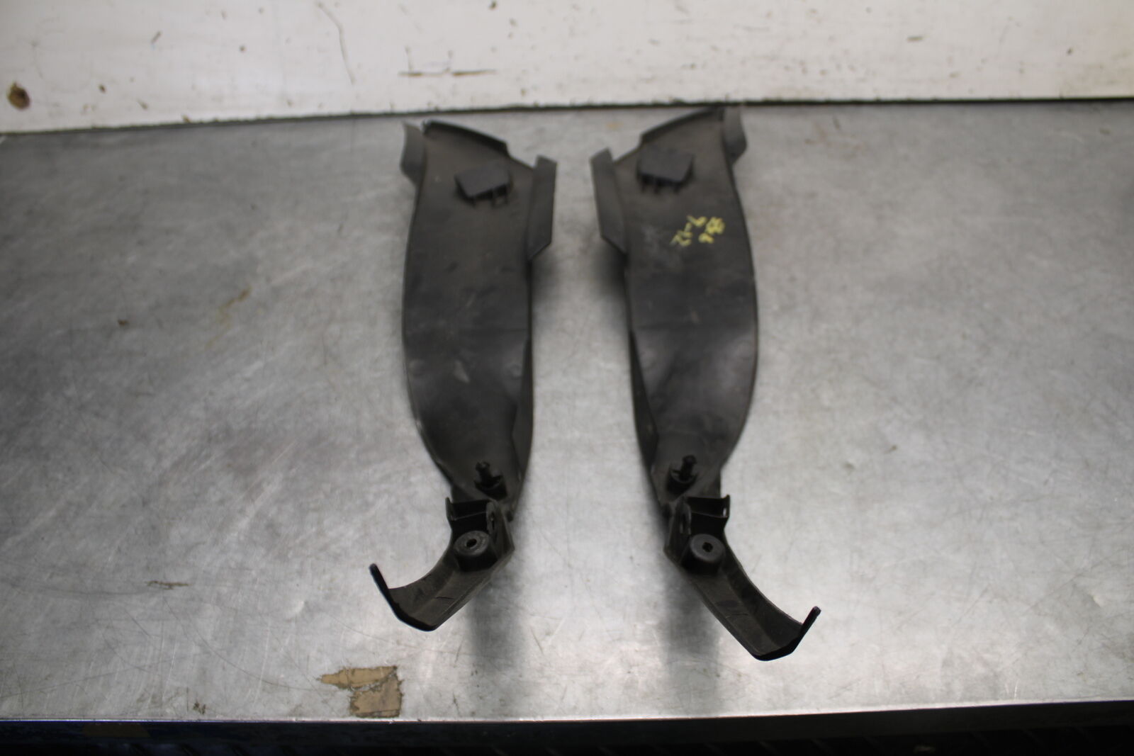 09-12 KAWASAKI NINJA ZX6R RIGHT LEFT TANK PANELS COVERS TRIM SET COWLS BB656