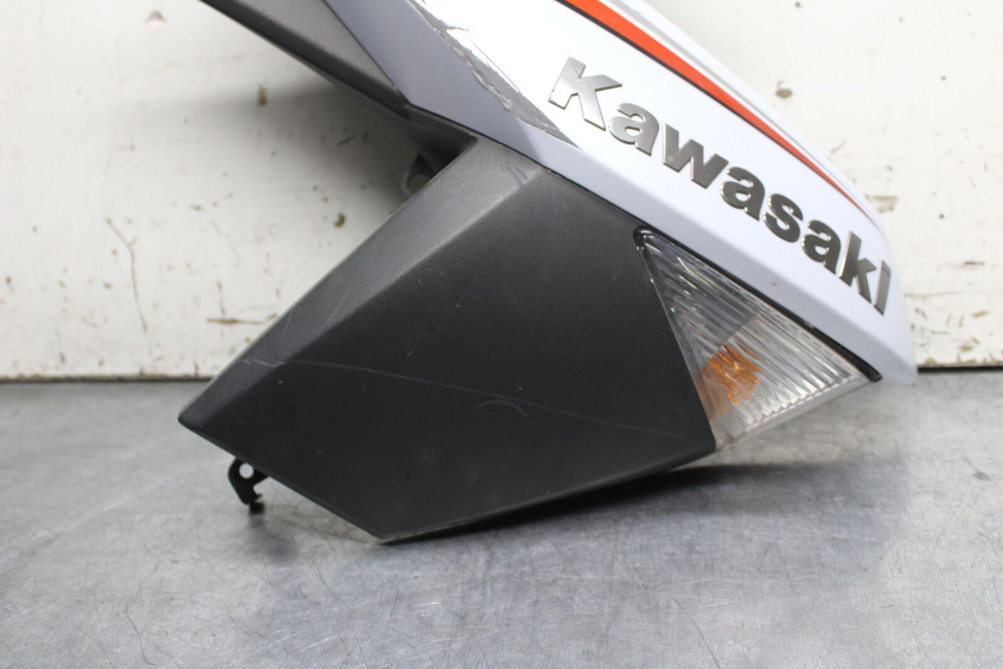 12-13 KAWASAKI Z1000 RIGHT FRONT UPPER MID SIDE FAIRING COWL PLASTIC BB743