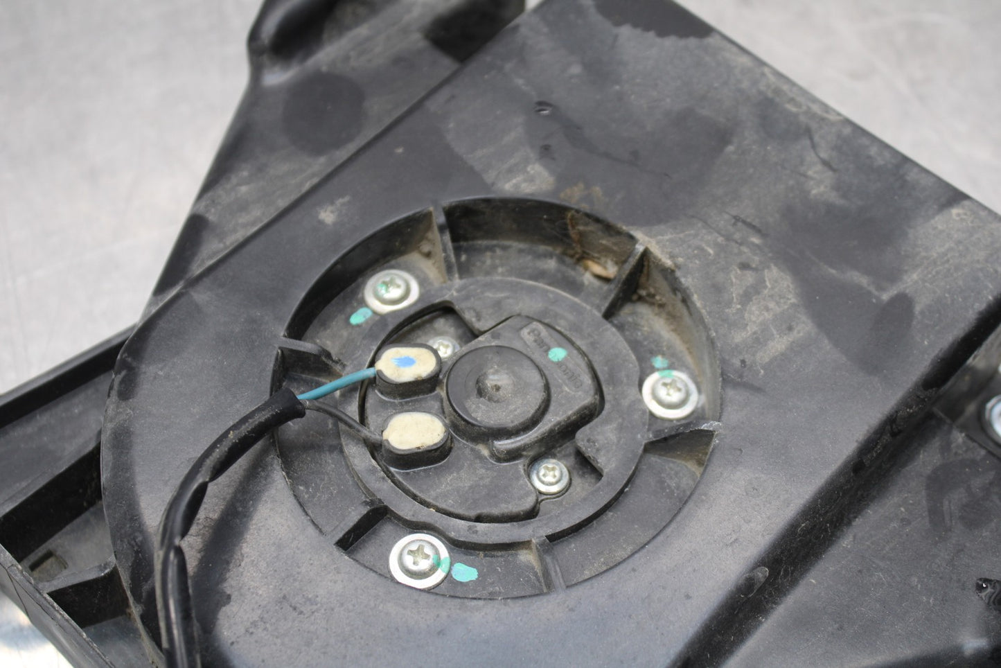 13-17 KAWASAKI NINJA 300 EX300 ABS ENGINE RADIATOR COOLING FAN BB187