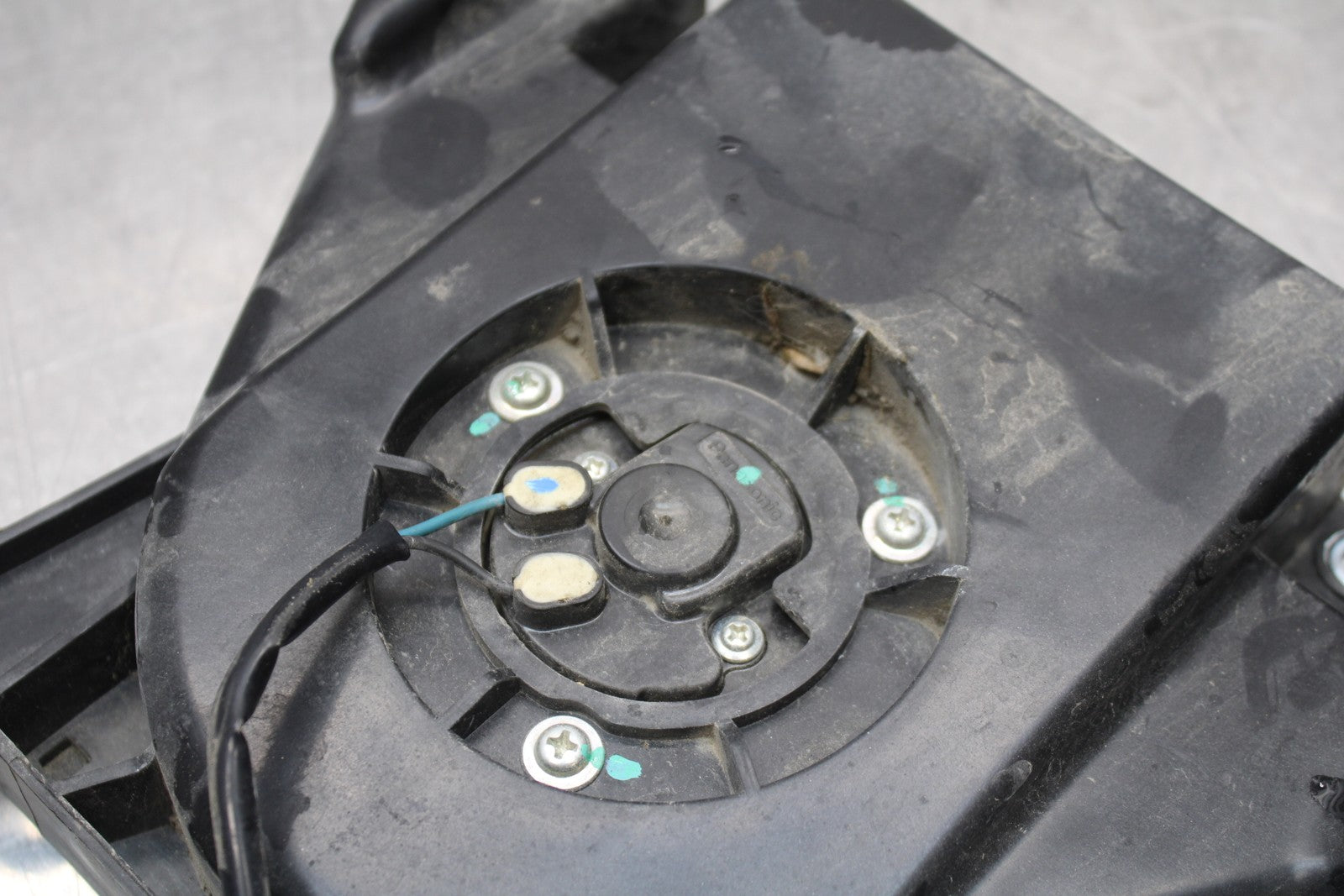 13-17 KAWASAKI NINJA 300 EX300 ABS ENGINE RADIATOR COOLING FAN BB187