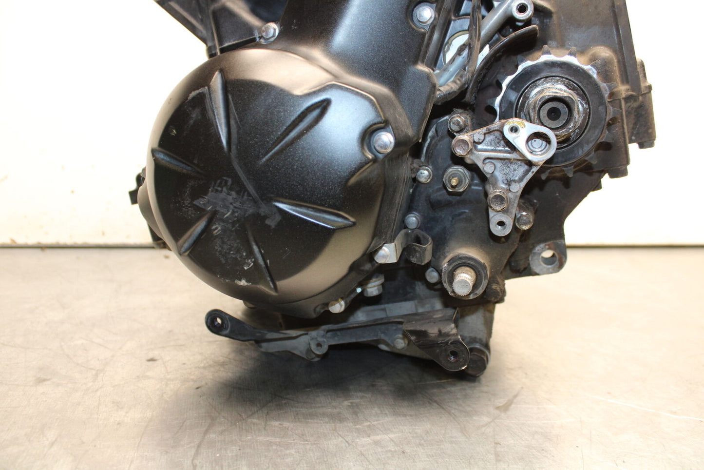 12-17 KAWASAKI ER-6N Z650 ENGINE MOTOR BB709
