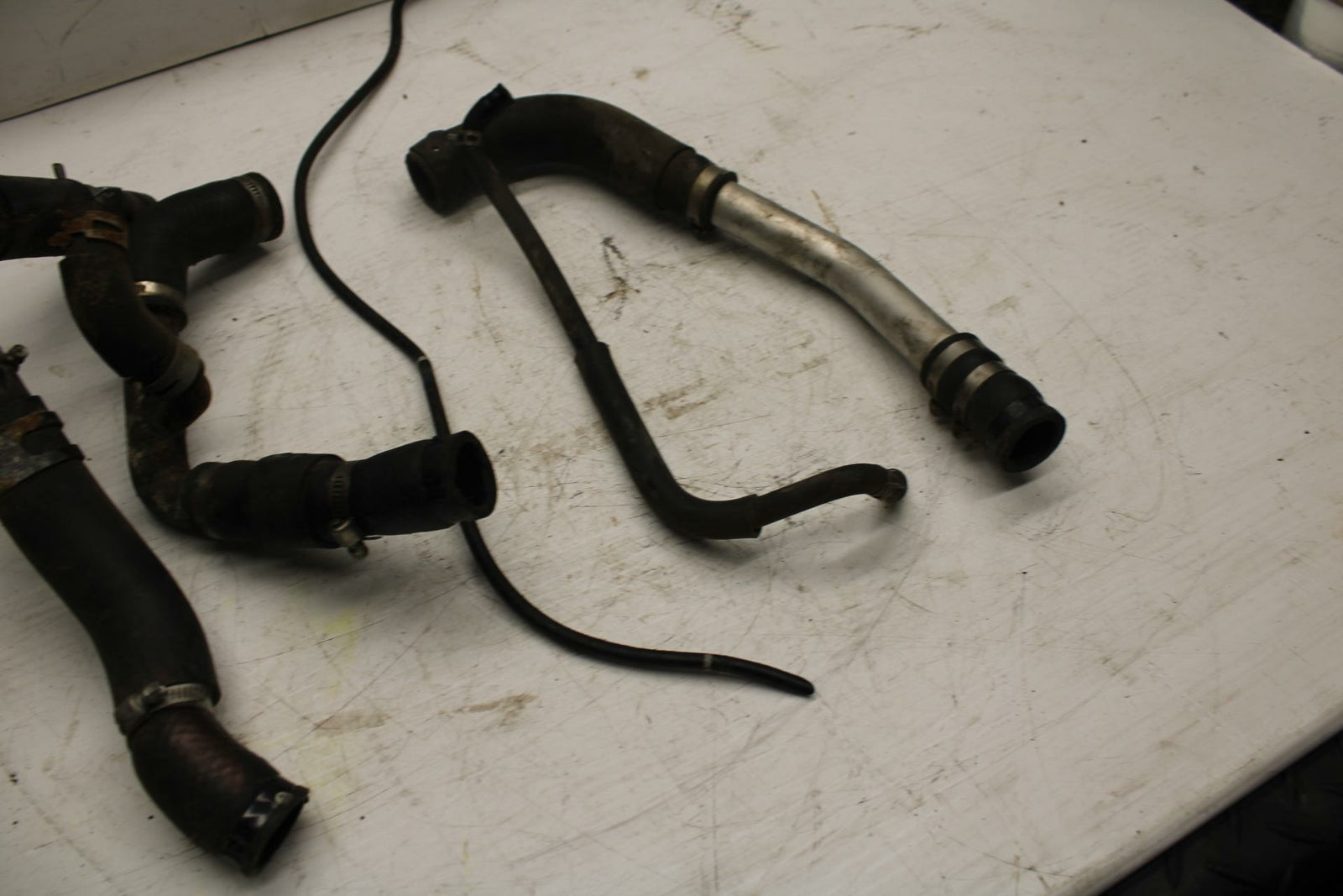 07 YAMAHA YZF R6 2c0 RADIATOR HOSES ENGINE COOLANT WATER PIPES HOSE BB284