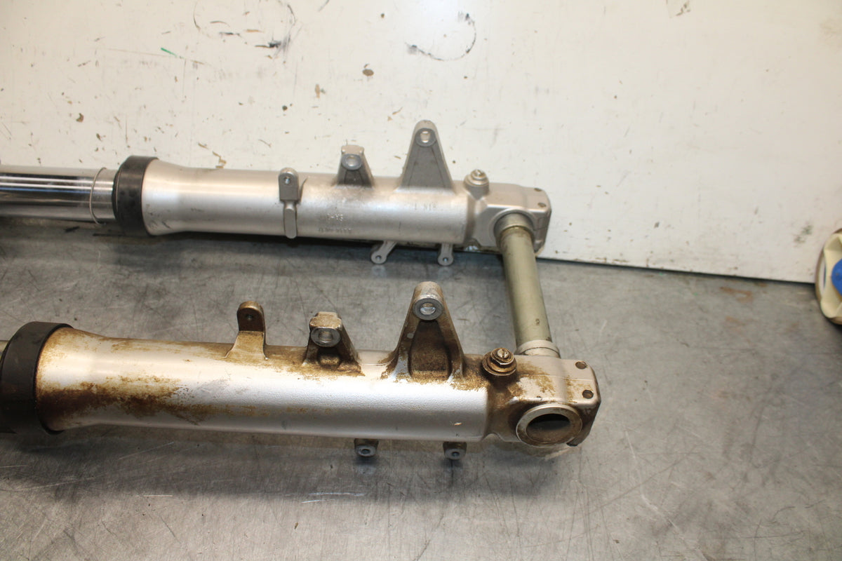 97-00 SUZUKI GSXR600 SRAD COMPLETE FRONT END FORKS SUSPENSION TRIPLE BB633