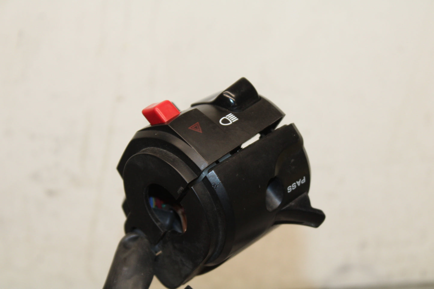 12-17 KAWASAKI NINJA 650 LEFT CLIP ON HANDLE HORN SIGNALS SWITCHES BB129