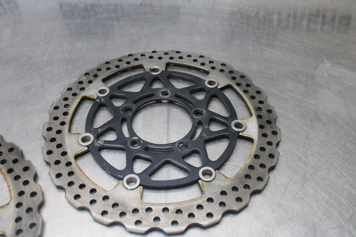 13-18 KAWASAKI NINJA ZX6R FRONT LEFT RIGHT BRAKE ROTORS DISCS BB915