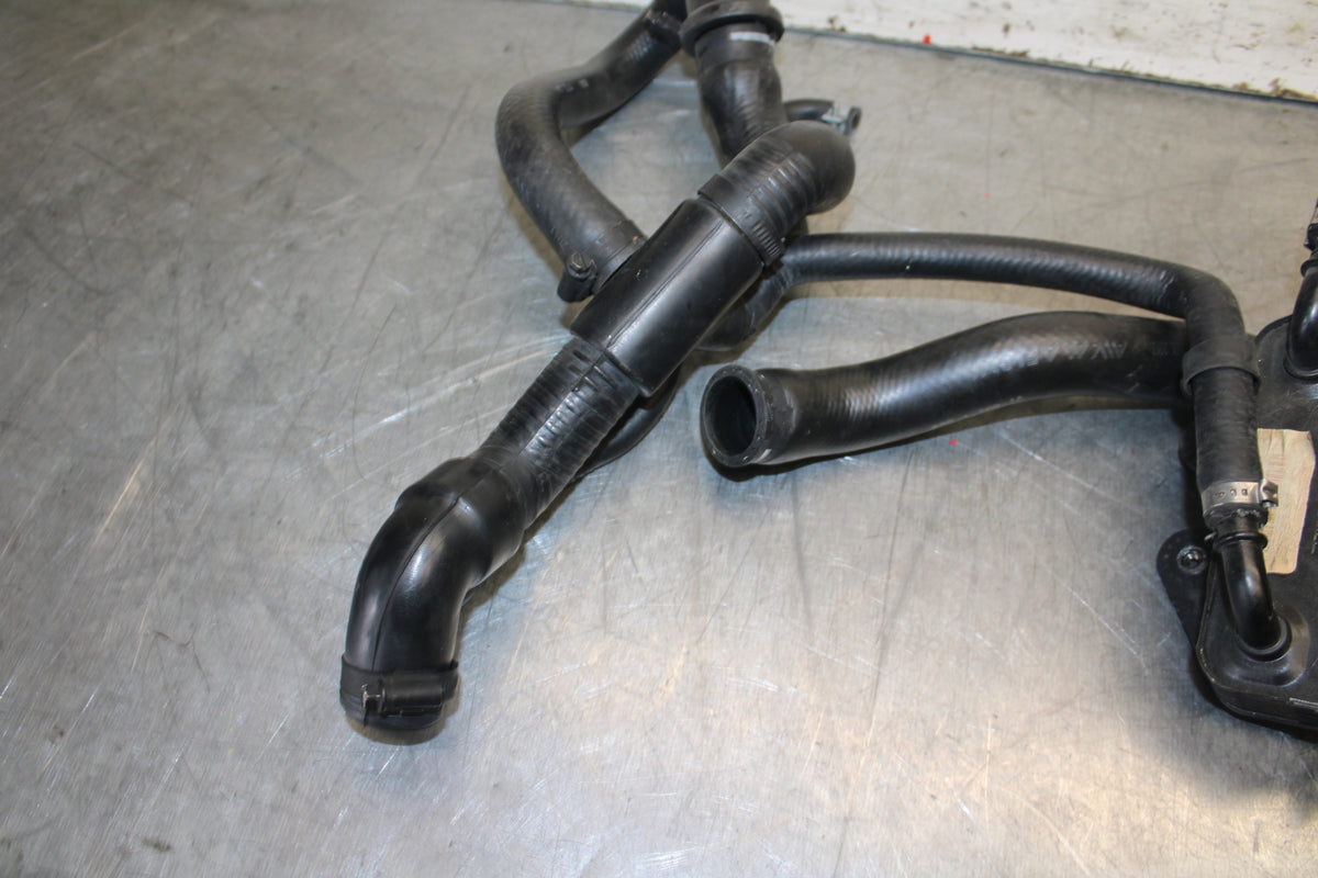12-13 DUCATI STREETFIGHTER 848 RADIATOR HOSES ENGINE COOLANT WATER PIPES  BB705