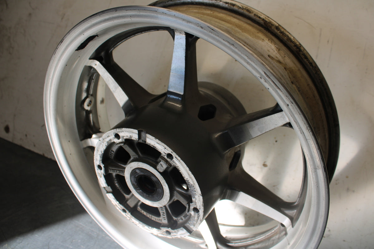 07-08 YAMAHA V STAR 1300 REAR WHEEL BACK RIM BB134