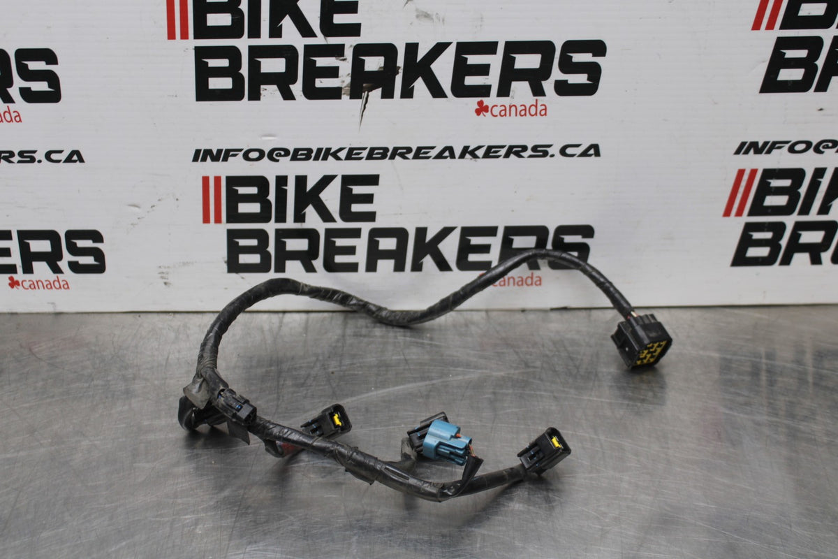 08-16 YAMAHA YZF R6 IGNITION COIL WIRING HARNESS WIRE LOOM BB856