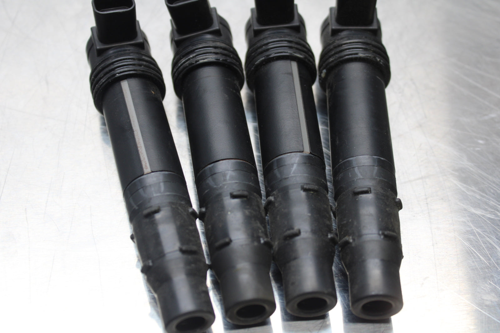 13-17 KAWASAKI NINJA ZX6R ZX636 ABS IGNITION COILS COIL SPARK PLUG CAPS BB143