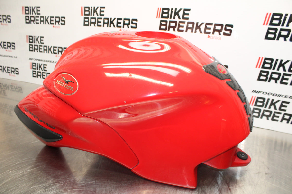 08 MOTO GUZZI BREVA 750 GAS TANK FUEL CELL PETROL RESERVOIR BB154