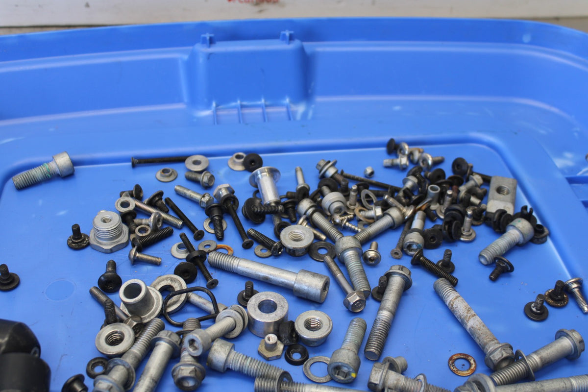 24 APRILIA TUONO V4 1100 FACTORY ABS MOUNTING BOLTS HARDWARE SCREWS BB887