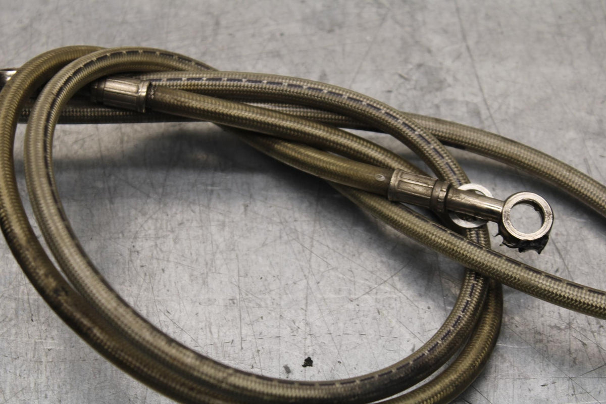 05 YAMAHA YZF R6S FRONT AND REAR BRAKE CALIPER HOSES LINES