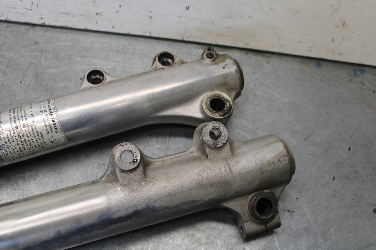 85-86 SUZUKI MADURA 1200 FRONT FORKS SHOCK SUSPENSION SET PAIR BB691