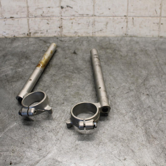 06-07 SUZUKI GSXR750 LEFT RIGHT CLIP ON  HANDLEBARS PAIR SET 56111-01H00  BB543