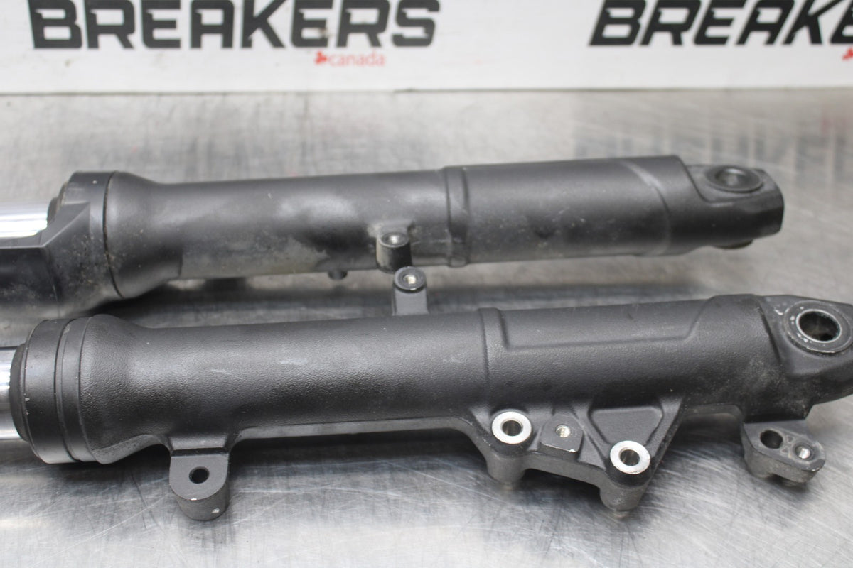 24 KAWASAKI NINJA 500 ABS FRONT FORKS SHOCK SUSPENSION SET PAIR BB818
