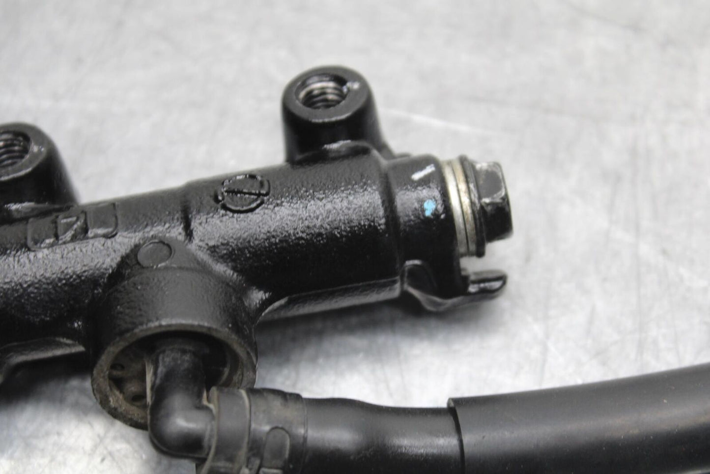 15-16 KAWASAKI EX300 REAR BACK BRAKE MASTER CYLINDER W RESERVOIR BB635