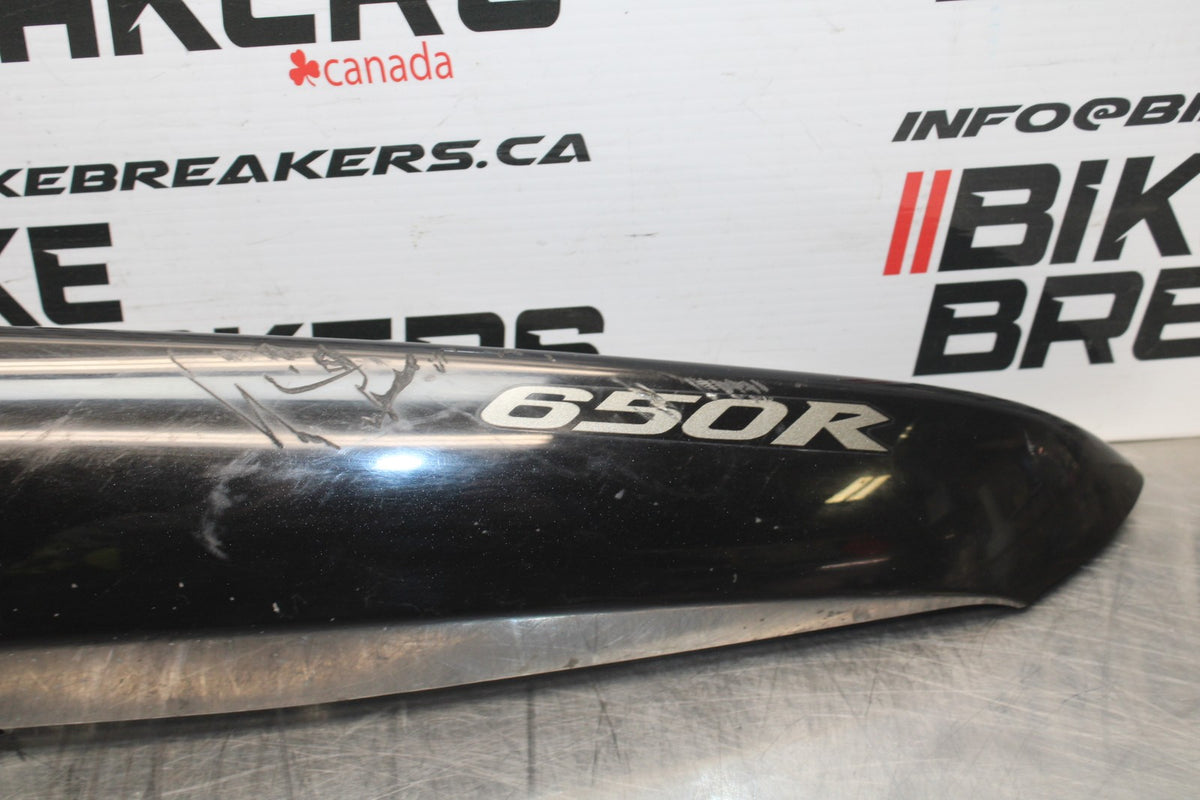 08 KAWASAKI NINJA 650 EX650 LEFT REAR BACK TAIL FAIRING COWL SHROUD BB797