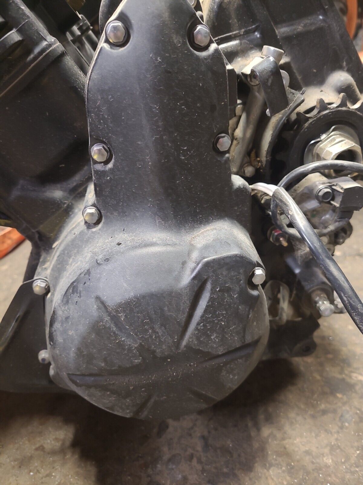 11-14 KAWASAKI VERSYS 650 LE 650C ENGINE MOTOR BB498