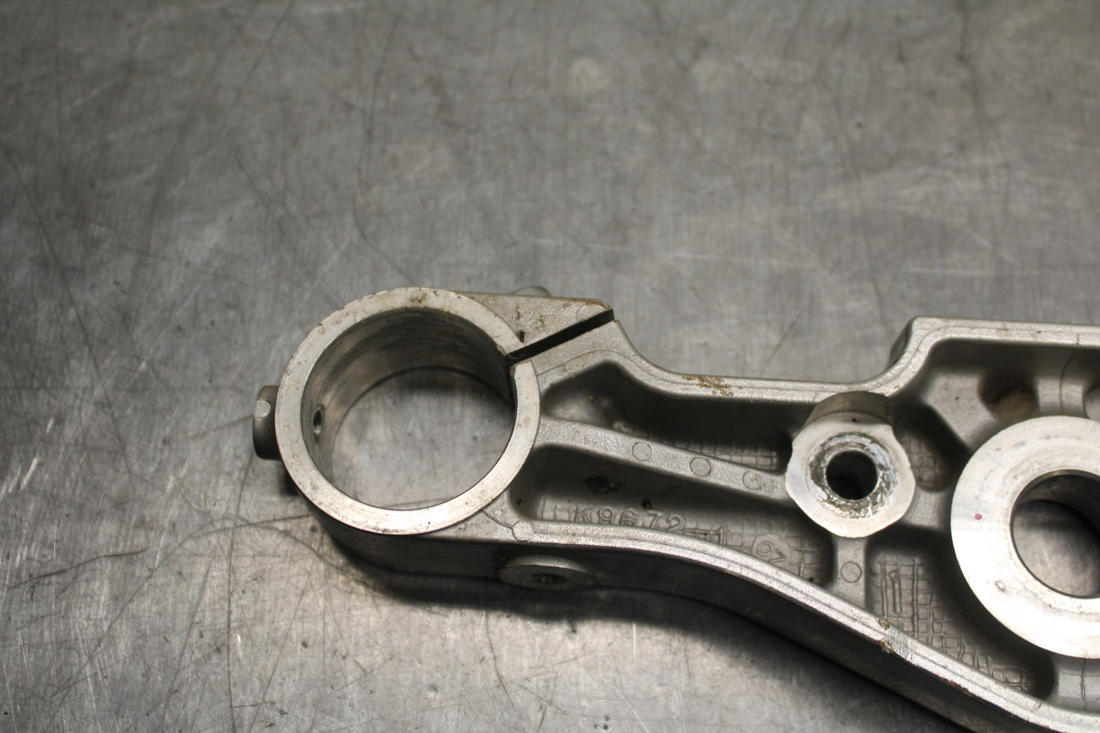 03-08 KAWASAKI VULCAN 1600 FORKS UPPER TRIPLE TREE CLAMP BB754