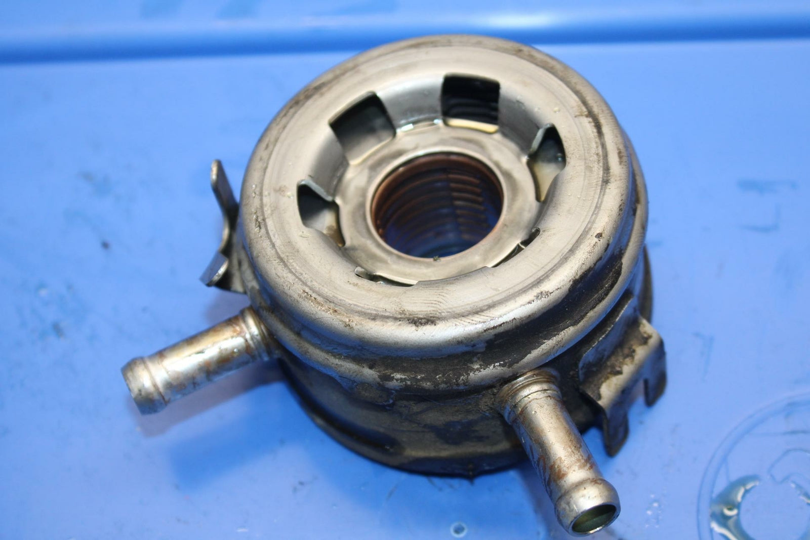 03 KAWASAKI NINJA ZX6RR ZX600K ENGINE MOTOR OIL COOLER  BB264