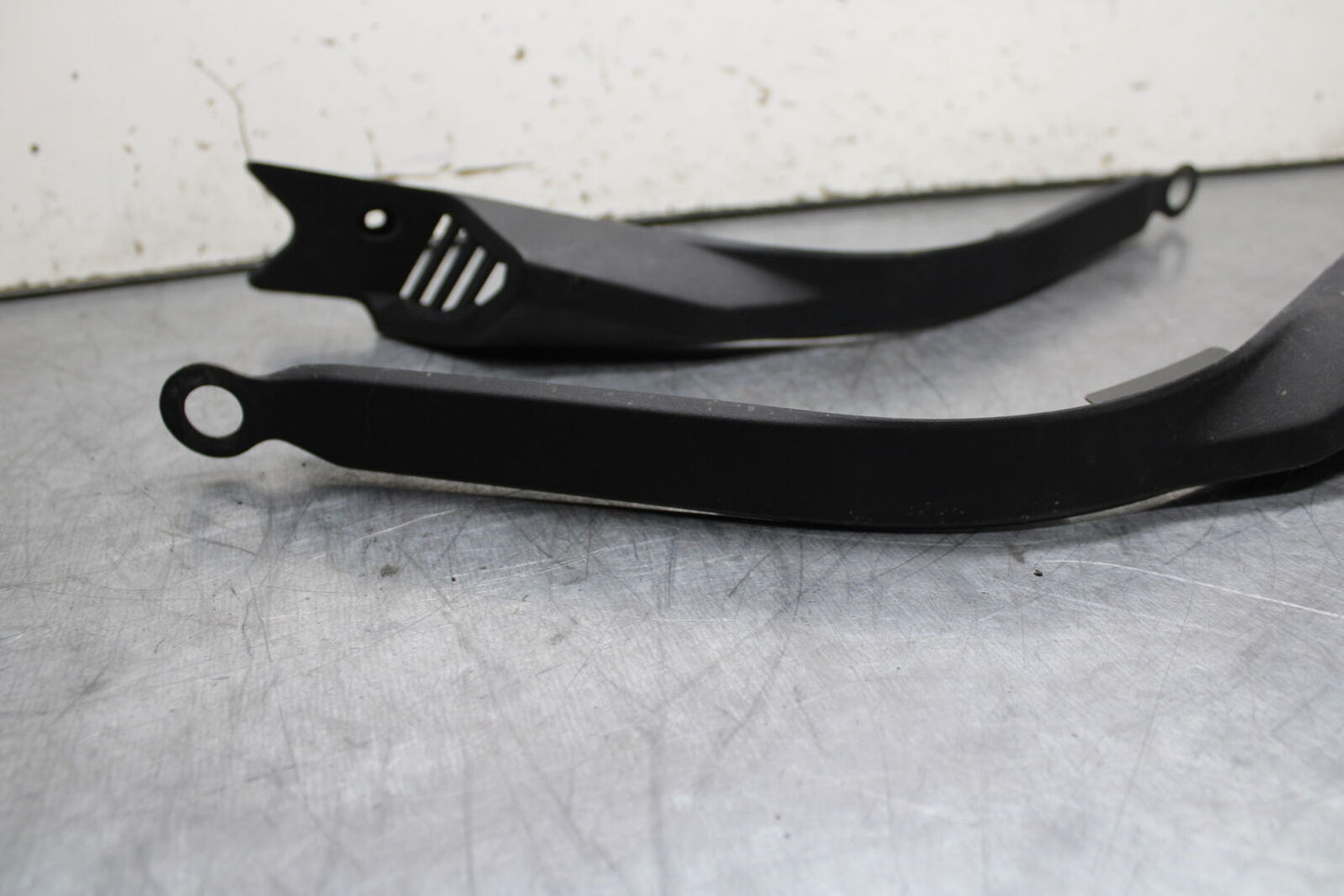 12-17 KAWASAKI ER-6N Z650 RIGHT LEFT GAS FUEL TANK PANELS COVERS TRIM SET  BB709