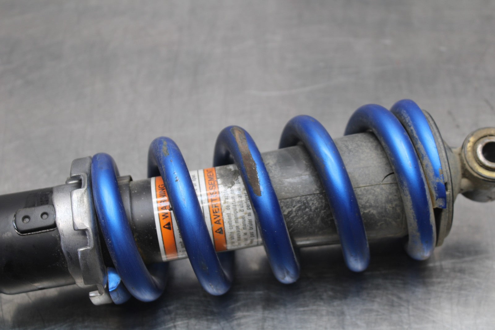 09-10 KAWASAKI ER-6N REAR BACK SHOCK ABSORBER SUSPENSION BB205