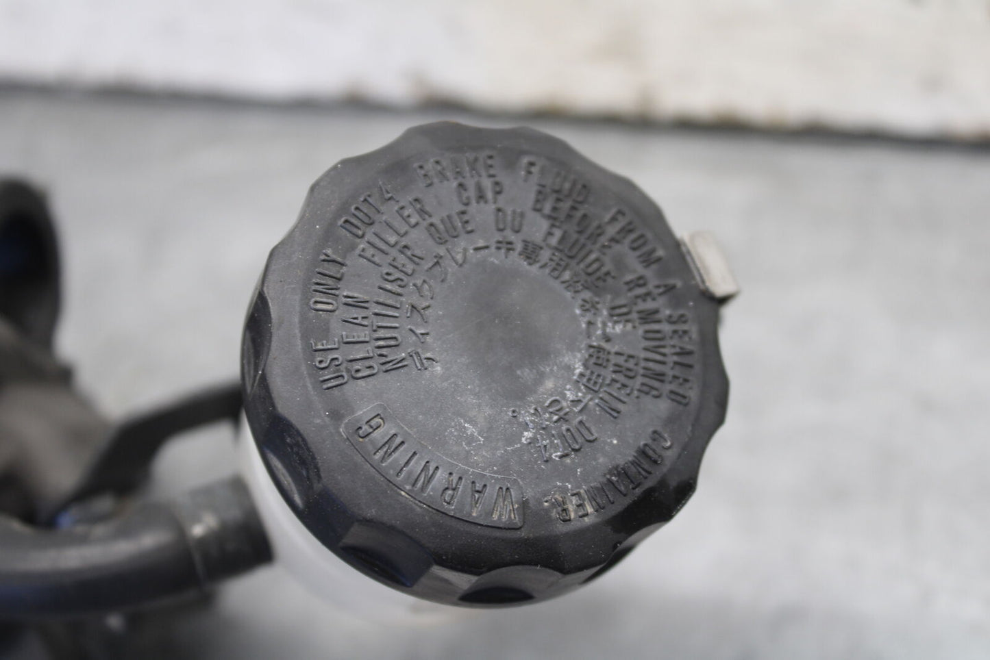 09-12 KAWASAKI NINJA ZX6R FRONT BRAKE MASTER CYLINDER w/ LEVER 43015-0141 BB698