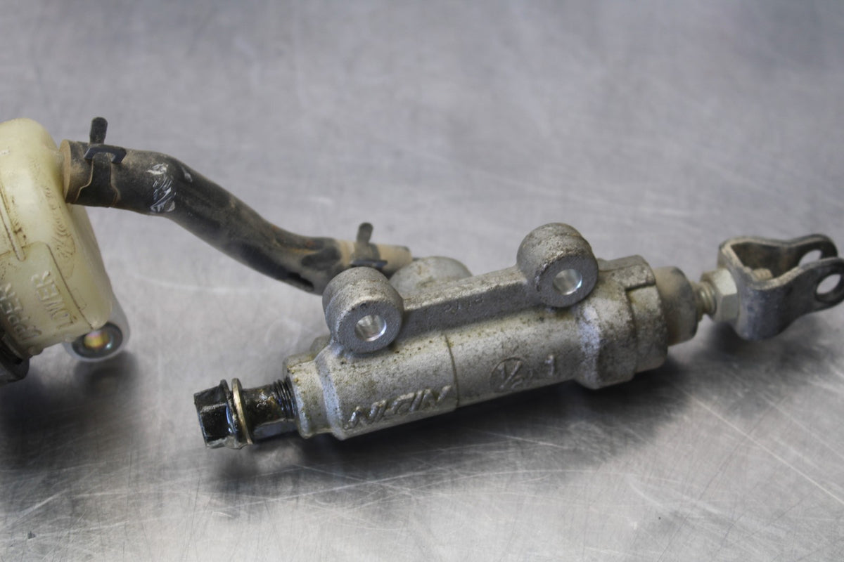 03-08 HONDA VTX1300C REAR BACK BRAKE MASTER CYLINDER W RESERVOIR BB868