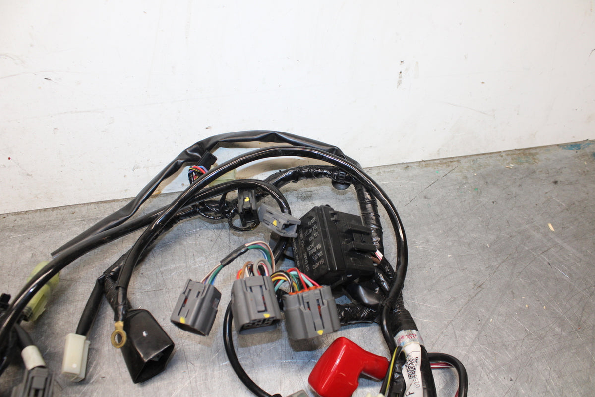 13-17 KAWASAKI NINJA 300 MAIN ENGINE WIRING HARNESS MOTOR WIRE LOOM BB128