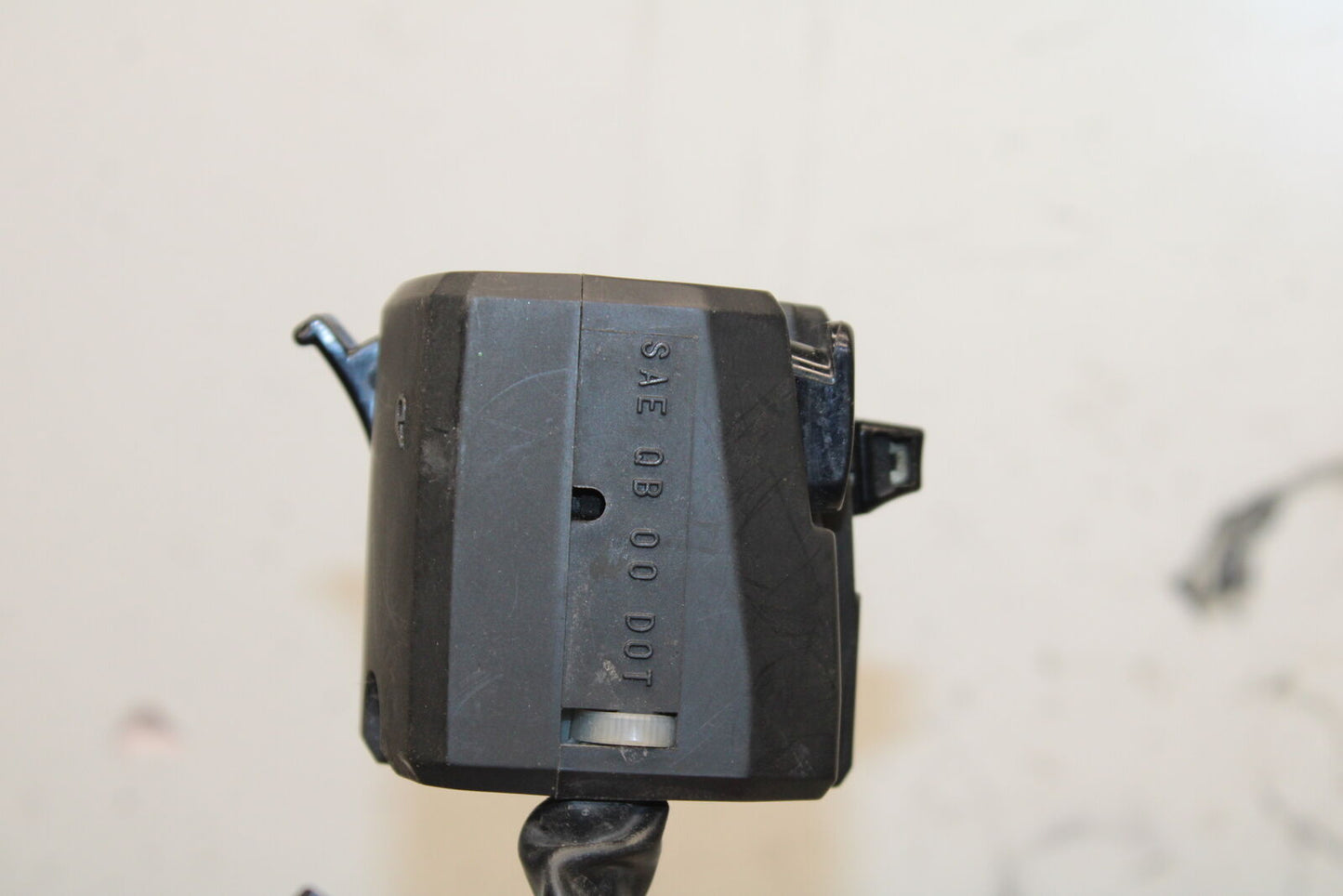 13-17 KAWASAKI NINJA ZX6R ZX636E LEFT CLIP ON HANDLE HORN SIGNALS SWITCH BB735