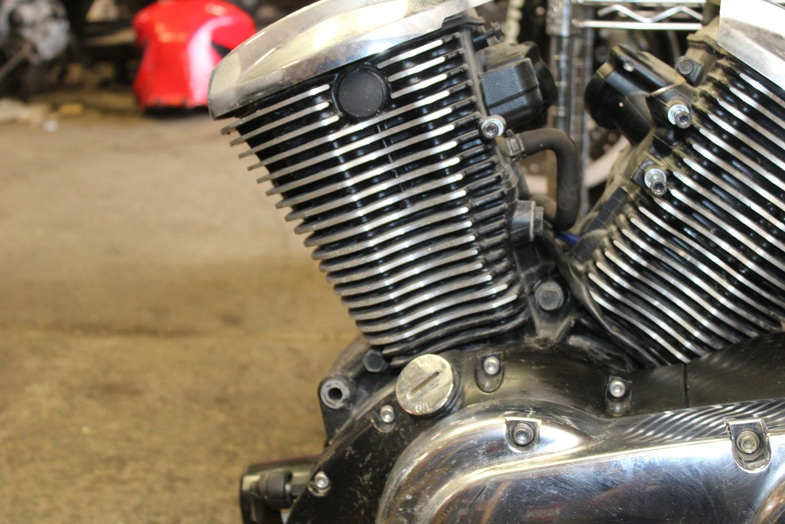 08 KAWASAKI VULCAN 900 ENGINE MOTOR BB184