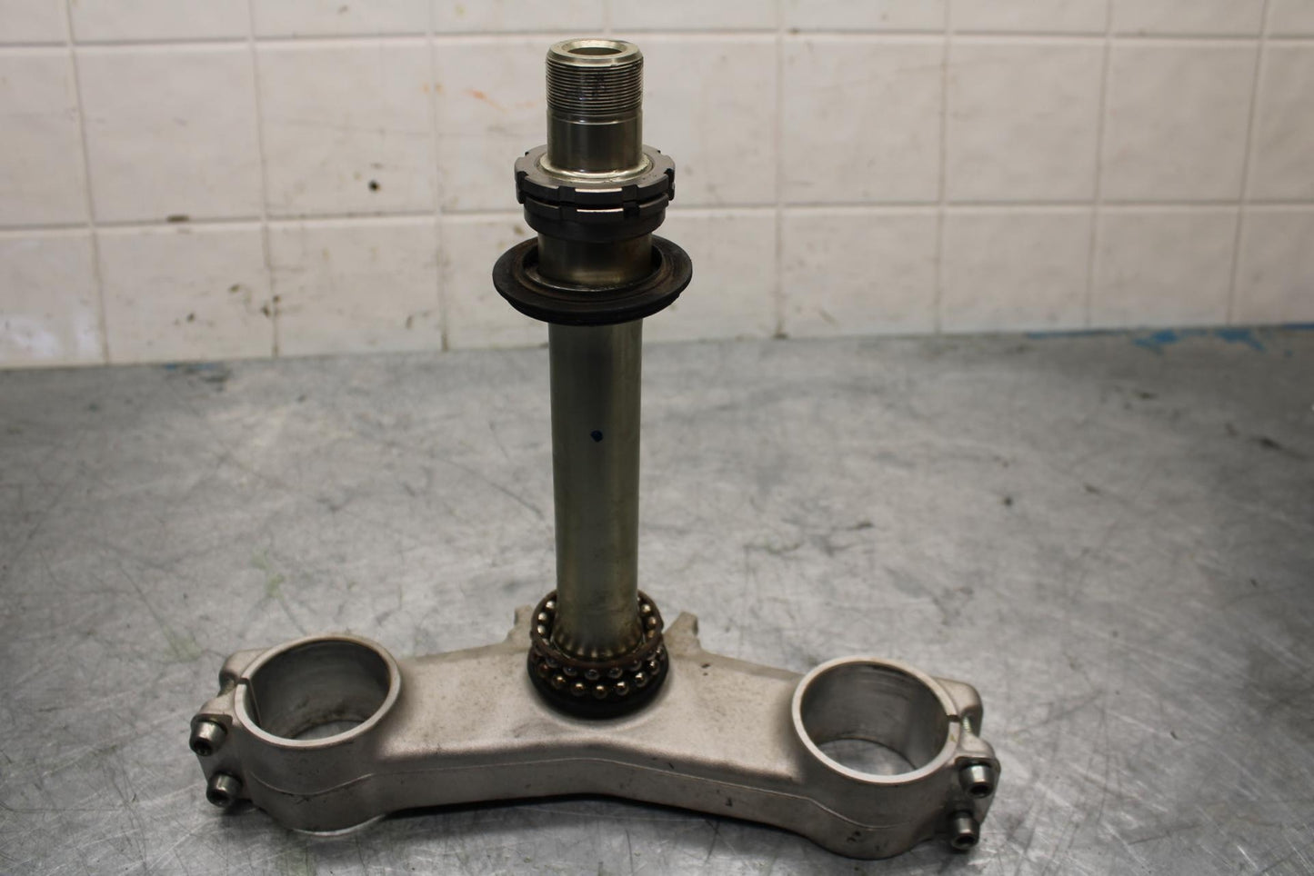 11-15 KAWASAKI ZX1000R FRONT FORKS CLAMP LOWER TRIPLE TREE STEM BB445