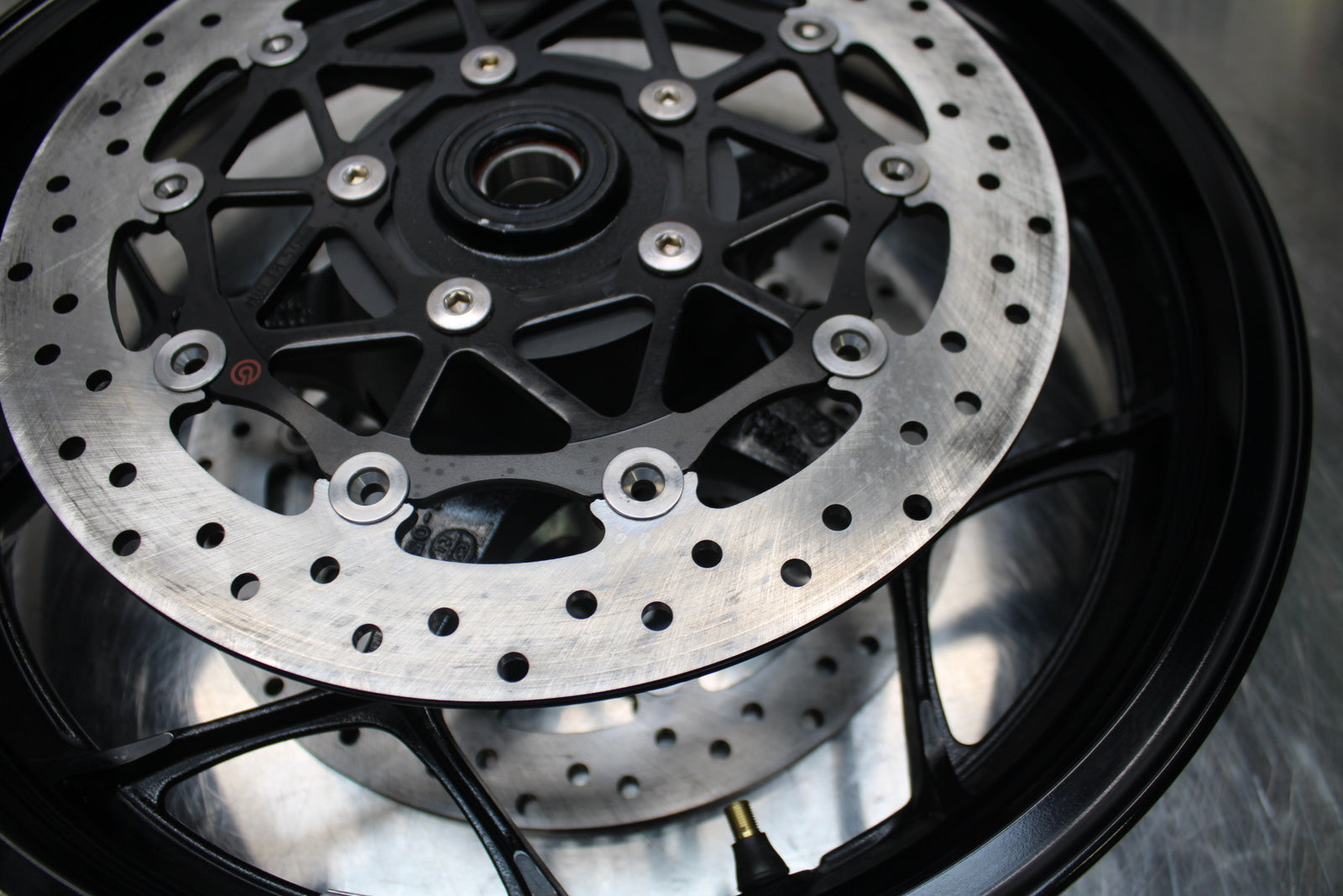 23-24 KAWASAKI NINJA ZX14R NEW!! FRONT WHEEL FRONT RIM & ROTORS BB141