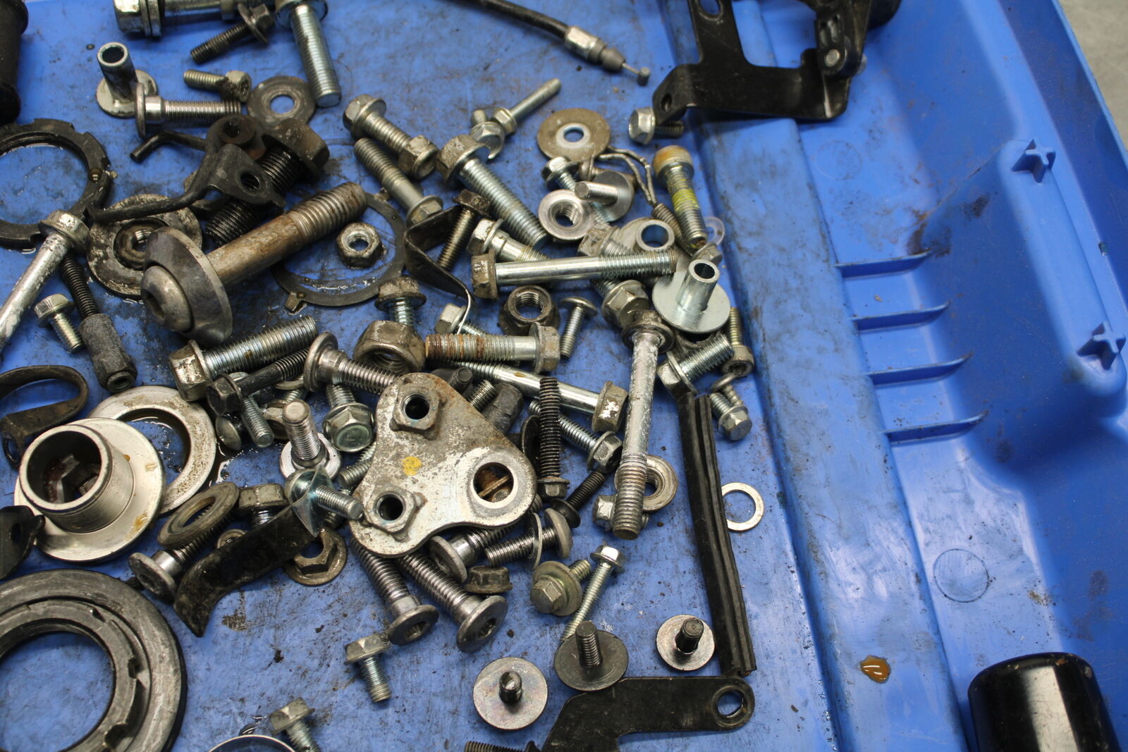 14-15 KAWASAKI NINJA 650 EX650F ABS MOUNTING BOLTS HARDWARE MOTOR SCREWS BB741