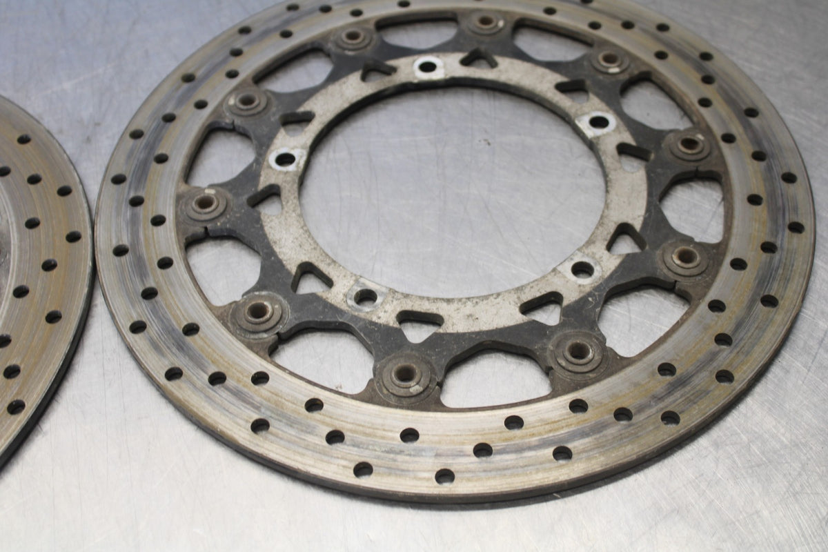 05 YAMAHA YZF R6 FRONT LEFT RIGHT BRAKE ROTORS DISCS BB894
