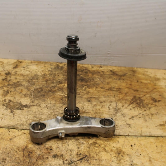 07-11 SUZUKI VSTROM 650 FRONT FORKS CLAMP LOWER TRIPLE TREE STEM BB340