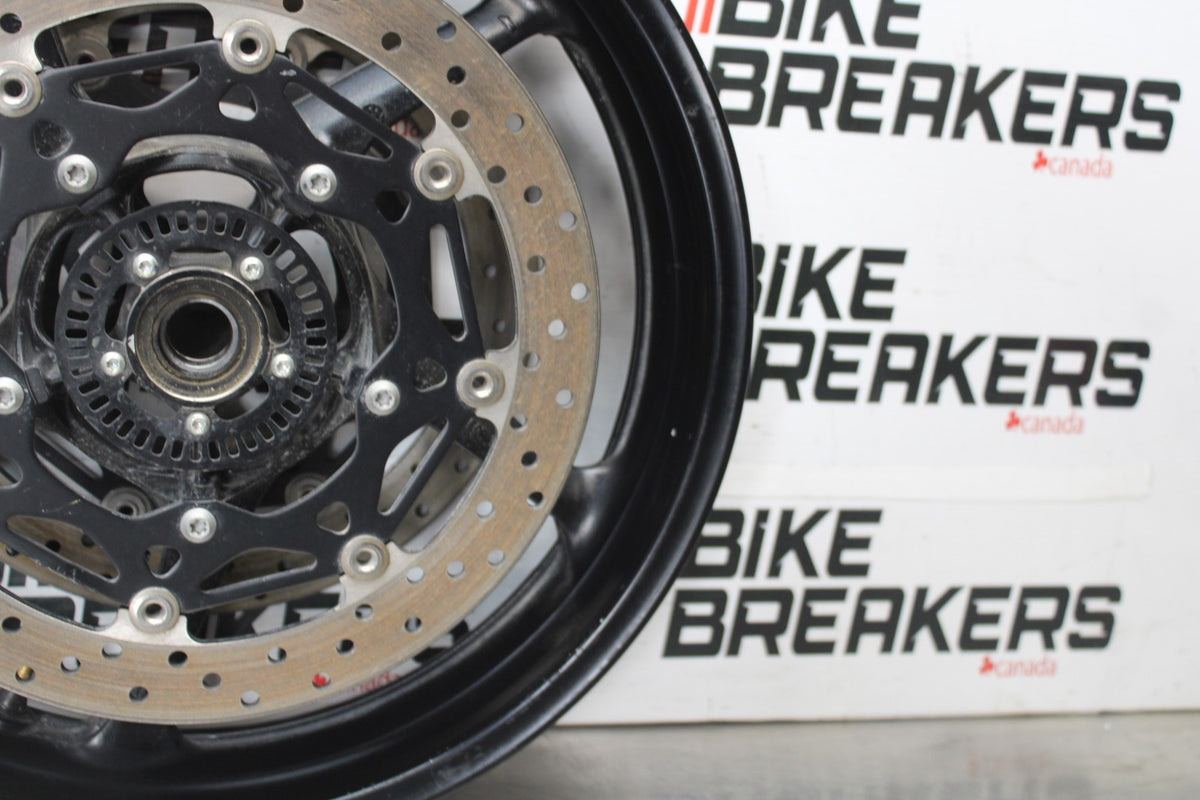 17 YAMAHA YZF R6 FRONT WHEEL FRONT RIM & ROTORS BB922