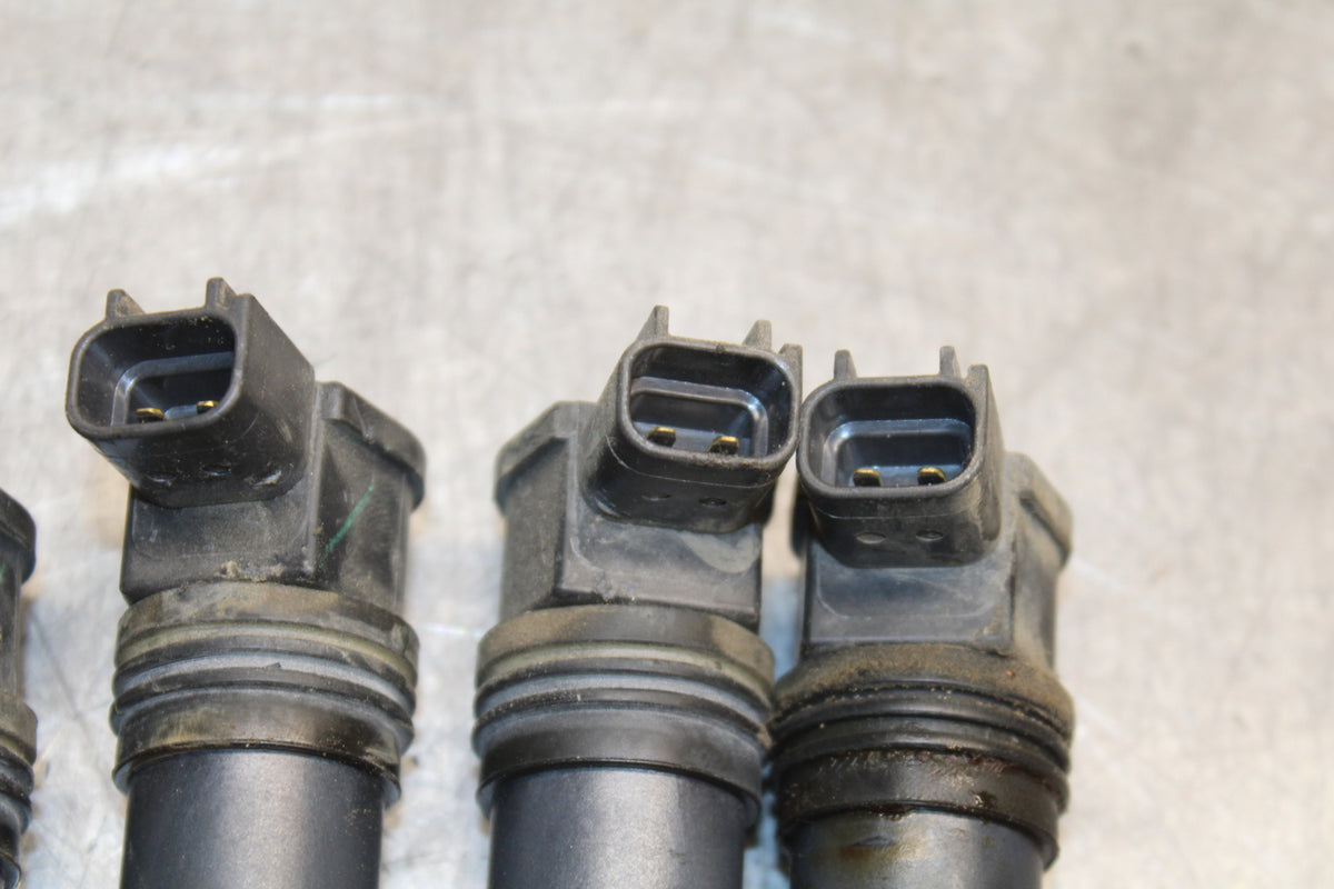 05-06 HONDA CBR600RR IGNITION COILS COIL SPARK PLUG CAPS BB727