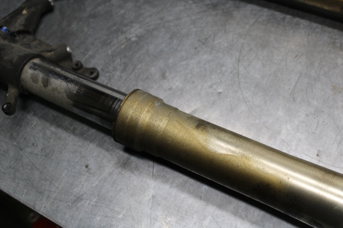 06-07 SUZUKI GSXR 600 FRONT FORKS SHOCK SUSPENSION SET PAIR BB737