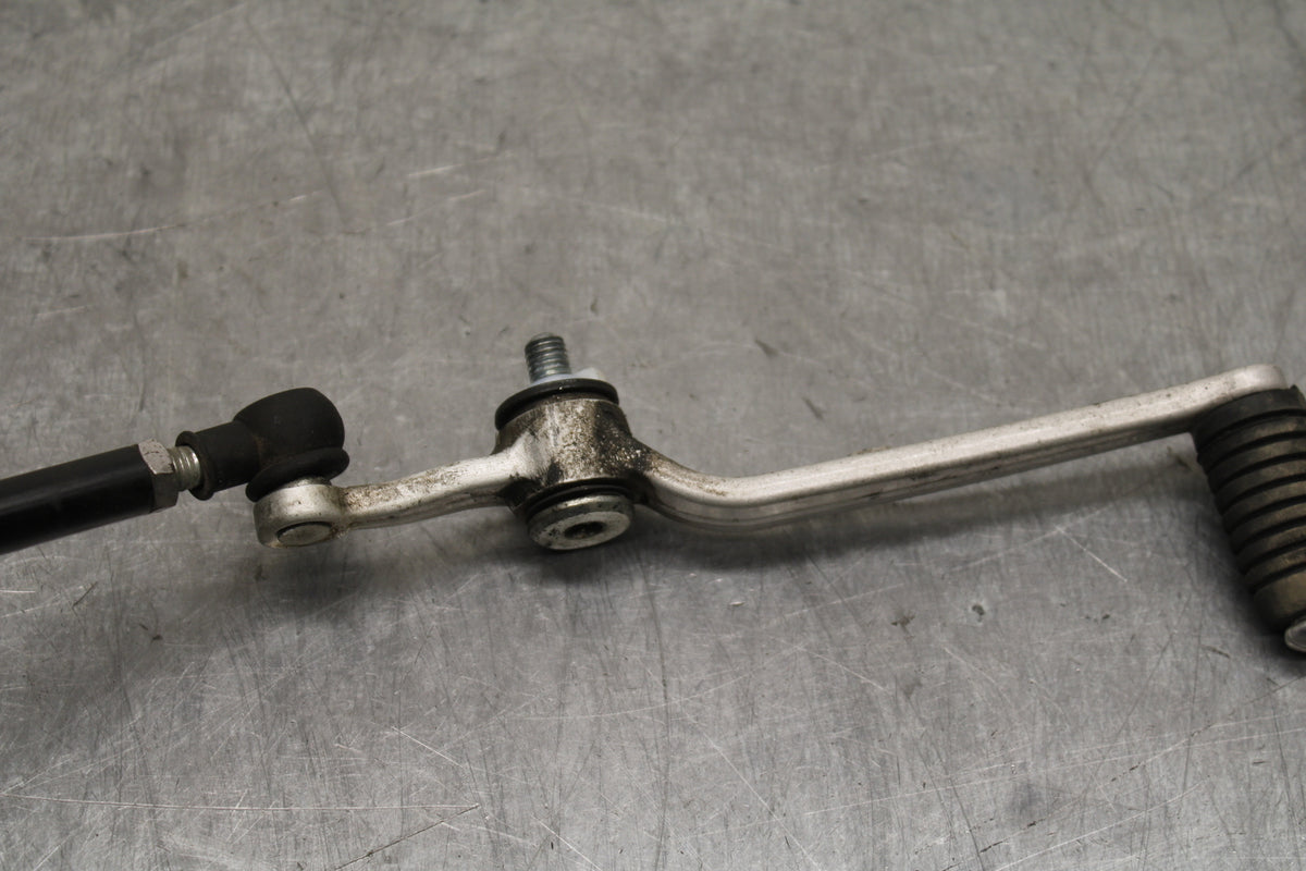08-16 YAMAHA YZF R6 SHIFTER LINKAGE SHIFT LINK PEDAL BB131