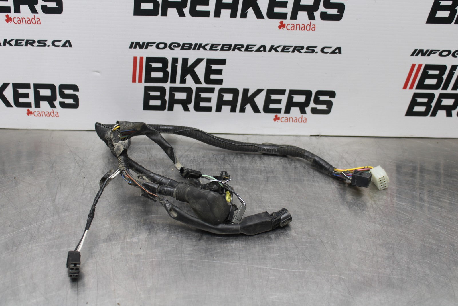 11-22 SUZUKI GSXR 600  HEADLIGHT SPEEDO GAUGES WIRING HARNESS WIRE LOOM BB193