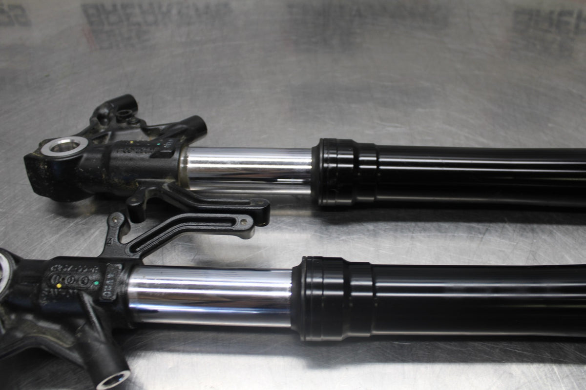 24-25 KAWASAKI NINJA ZX6R FRONT FORKS SHOCK SUSPENSION SET PAIR BB939
