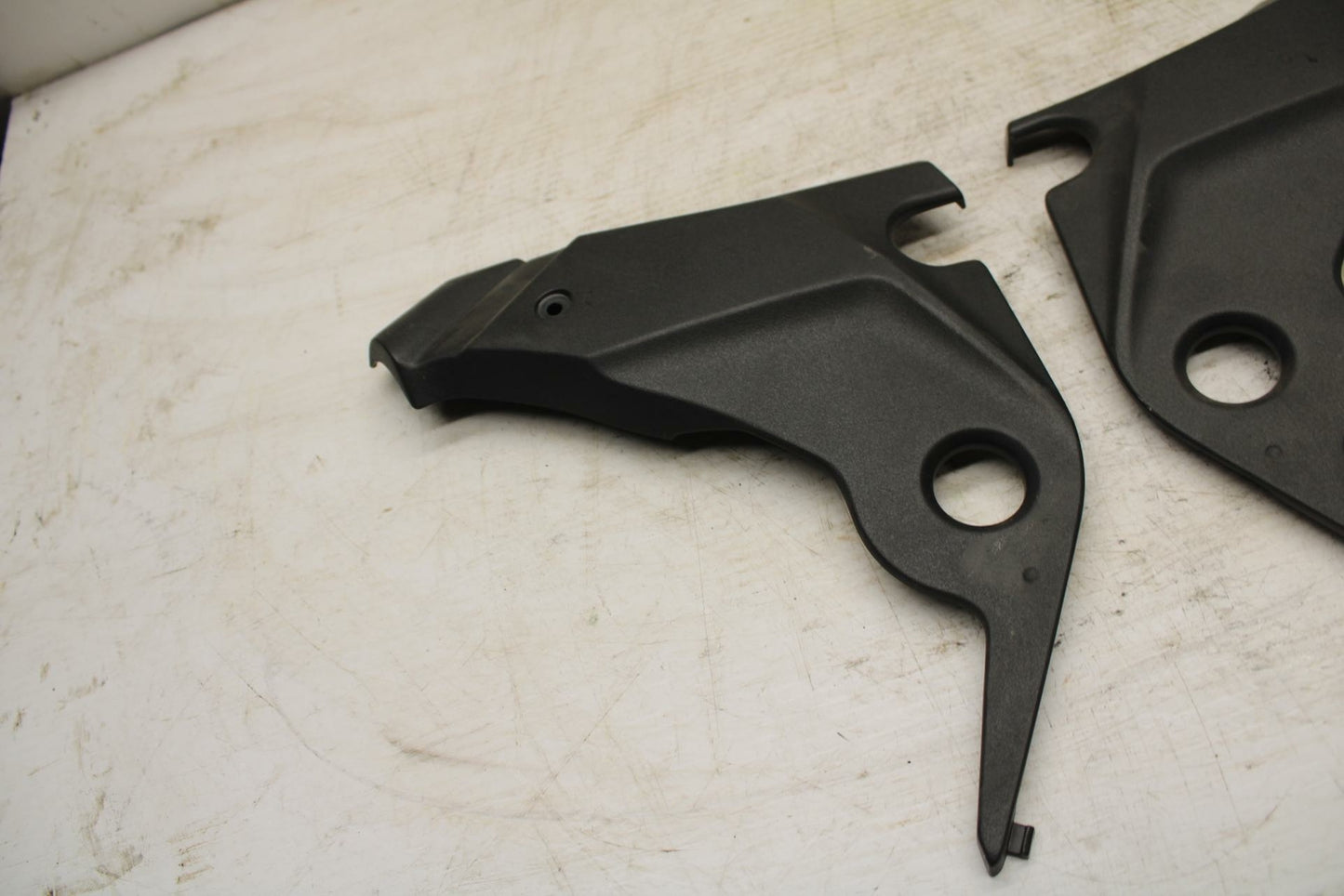 11-12 KAWASAKI NINJA 400 EX400 C RIGHT LEFT FRAME MID SIDE COVERS COWLS  BB358