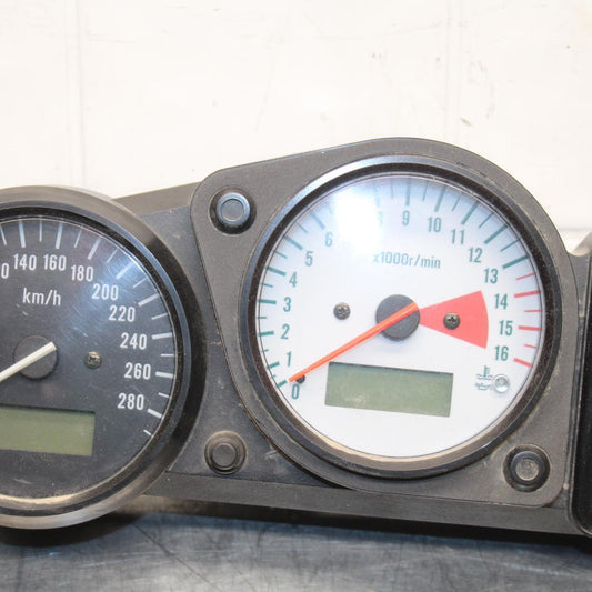 1999 Suzuki GSXR600 SPEEDO TACH GAUGES DISPLAY SPEEDOMETER TACHOMETER BB580