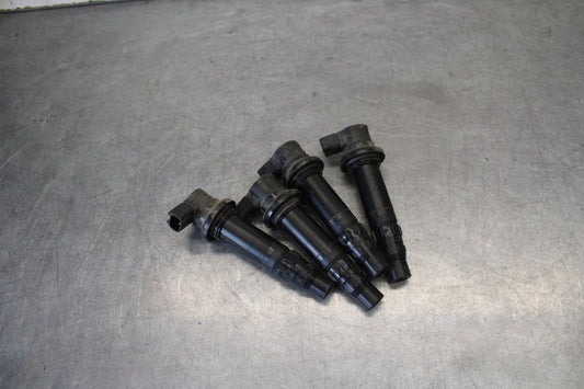 09-14 YAMAHA YZF R1 IGNITION COILS COIL SPARK PLUG CAPS 14B-82310-00-00 BB696