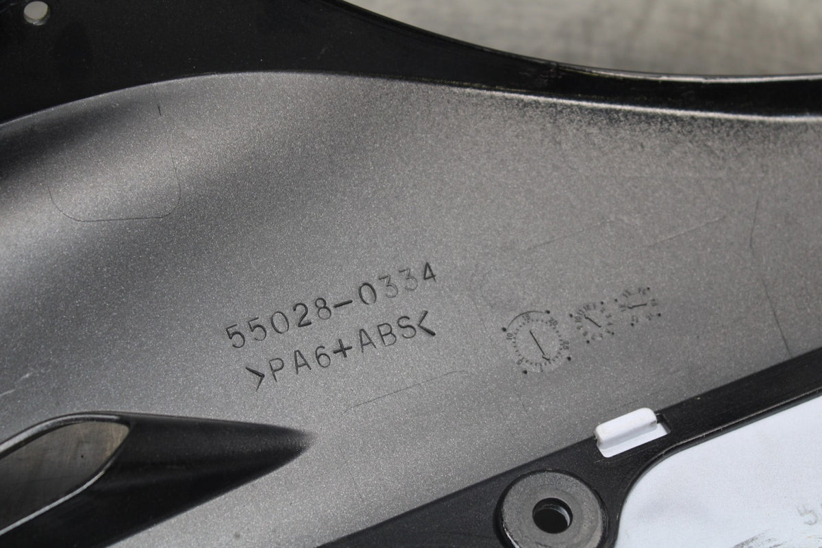 11-15 KAWASAKI NINJA ZX10R RIGHT LOWER MID UPPER SIDE FAIRING COWL  BB840