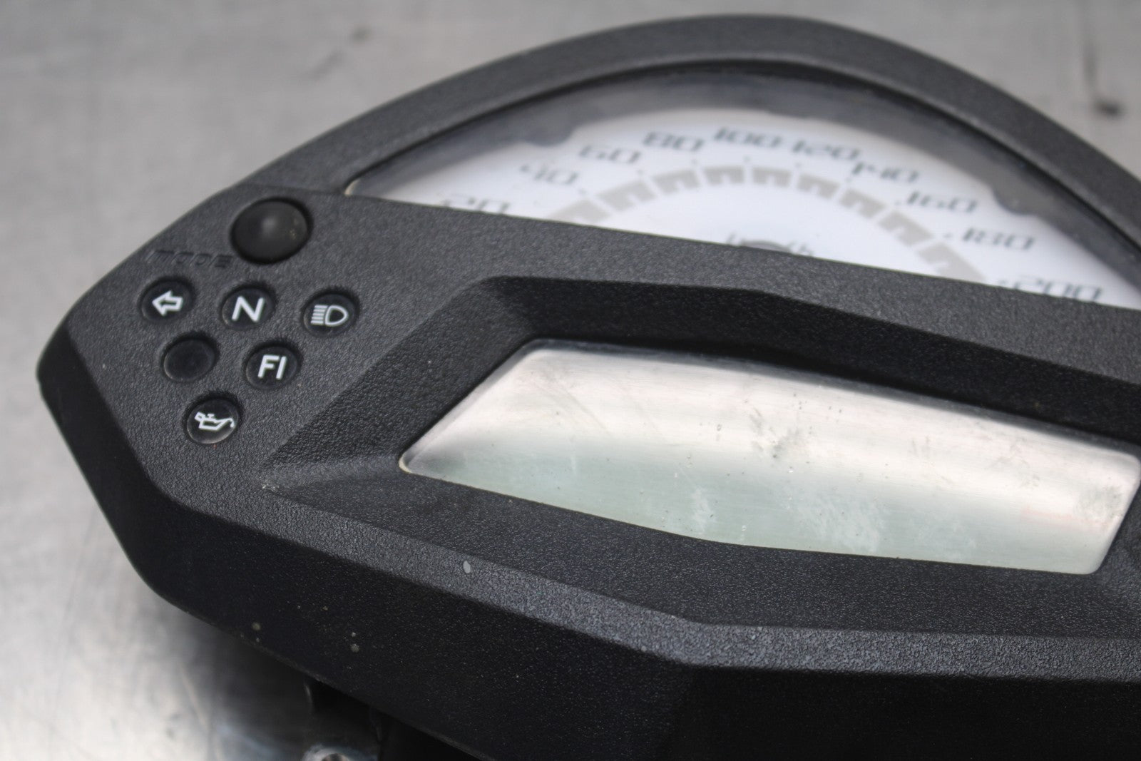 09-10 KAWASAKI ER-6N SPEEDO GAUGES DISPLAY CLUSTER SPEEDOMETER TACHOMETER BB205