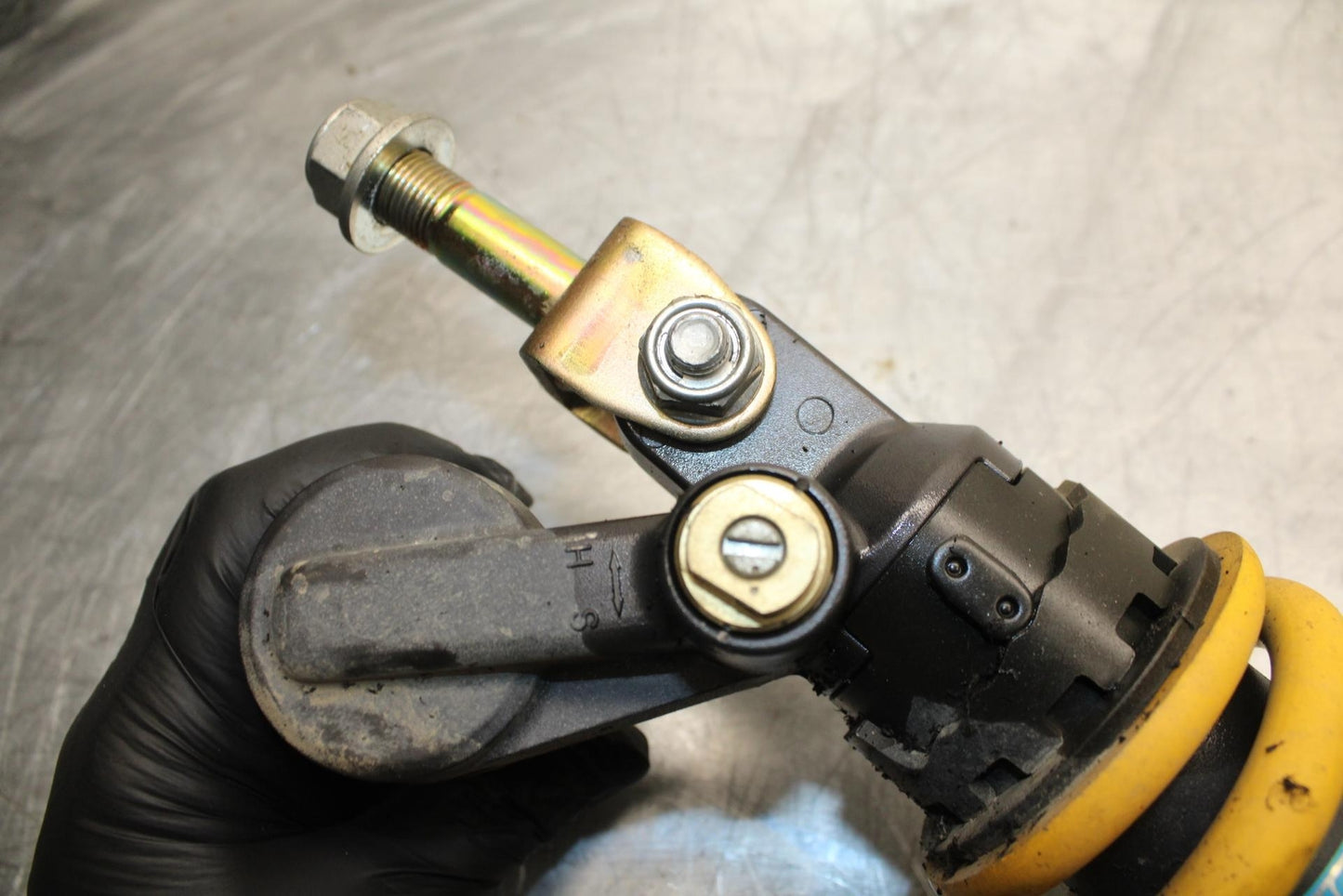 02-03 HONDA CBR900RR 954 REAR BACK SHOCK ABSORBER SUSPENSION BB497